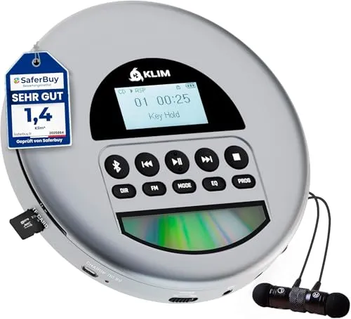 KLIM Nomad CD Player Bluetooth