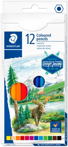 STAEDTLER Buntstift Design Journey 12er Kartonetui