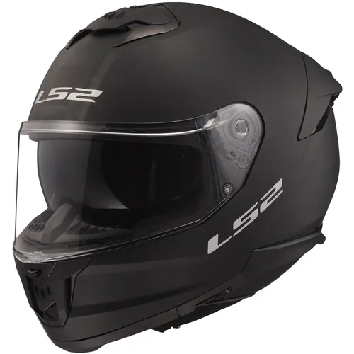 LS2 Integralhelm STREAM II blackmat M - Motorradhelm mit hochbeständiger KPA-Schale, kratz- und UV-beständigem Visier sowie interner Sonnenblende für optimale Sicht und Komfort.