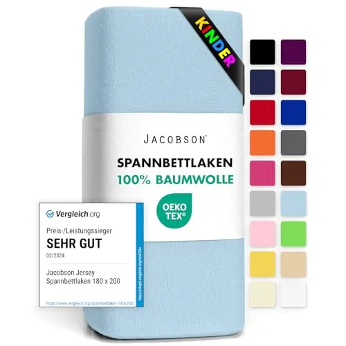 Bett- und Haushaltswäsche Blau von JACOBSON