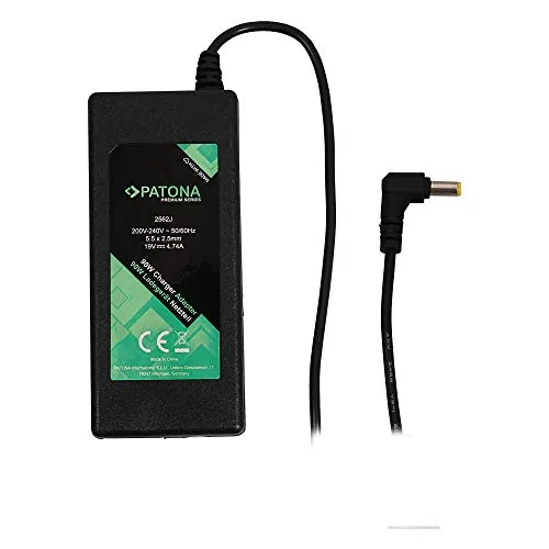 PATONA Premium Netzteil 19V 4,74A 90W für Acer Acernote/AcernoteLight/Anywhere/Aspire/Travelmate a550 / Extensa/Medion PA-1900-05 / Tablet PC C300 Ladegerät 90 W 5,5 x 2,5 x 12 mm