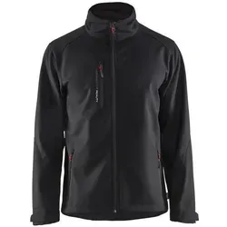 Blakläder Softshell Jacke 4752 - Schwarz XL - Funktionsjacke für Herren, wasser- und windabweisend, ideal für jedes Wetter und vielseitig einsetzbar. Bequem und stylisch mit verstellbarem Kragen und Taschen.
