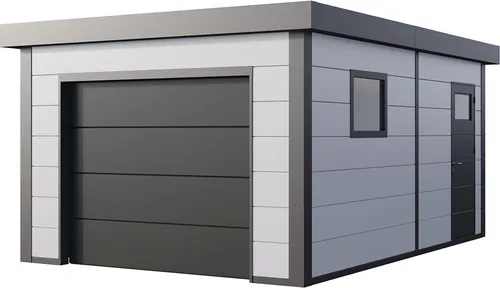 Produktbild Garage 3654 Weiß 358 cm x 538 cm
