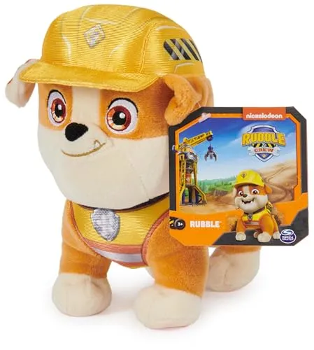 Rubble Crew - 20 cm Plüschhund, detailgetreu und ideal für Kinder ab 3 Jahren