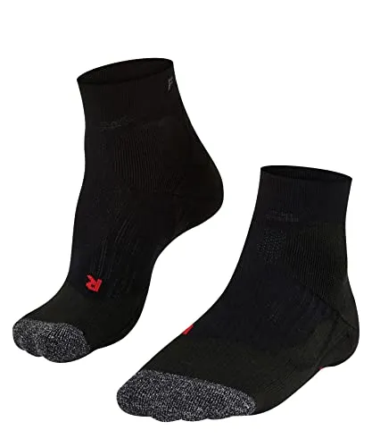 FALKE Herren Tennissocken TE2 Short M Sso Baumwolle - Kurze, gepolsterte Tennissocken für optimale Stabilität und Trittsicherheit beim Spiel. Das feuchtigkeitsregulierende Material sorgt für trockene Füße und hohen Tragekomfort.