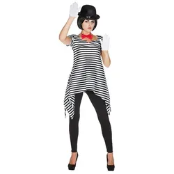 Metamorph Clown-Kostüm Ringelshirt