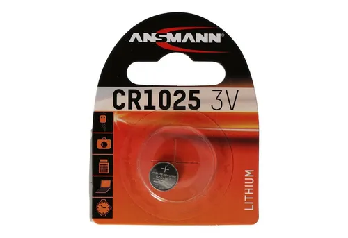 Ansmann CR1025 Lithium Batterie IEC CR 1025 Knopfzelle
