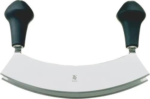 WMF Kräutermesser Wiegemesser - 17,5 cm, geschmiedeter Spezialklingenstahl für feines Zerkleinern von Kräutern und Gemüse, ergonomische Griffe für müheloses Handling