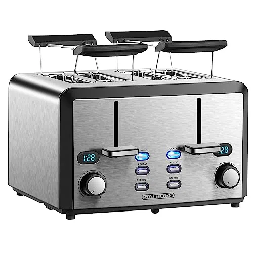 Toaster Silber von Steinborg