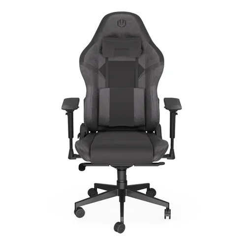 Gaming-Stuhl Scrim BK schwarz - Ergonomischer Komfort für Gamer - Bürostühle mit Kunstlederbezug, max. Tragfähigkeit von 120 kg und 4D Armlehnen für optimale Anpassung und Komfort während langer Gaming-Sessions.
