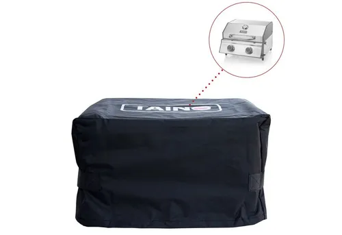 TAINO Grill-Schutzhülle PLATINUM COMPACT - Wetterbeständige Grillabdeckhaube für Gas- und Tischgrills, perfekt für Garten und Balkon. Schützt Ihren Grill vor Witterungseinflüssen mit robustem Polyester.