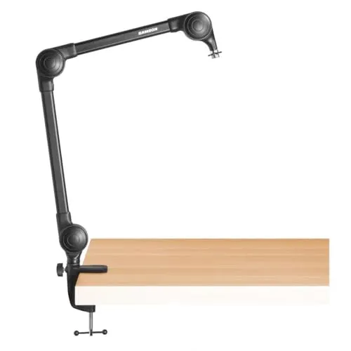 MBA28 Mikrofonständer - Stabiler Mikrofonständer mit Höhenverstellung, ideal für professionelle Aufnahmen und Live-Performances.