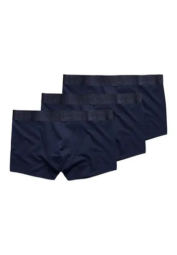 Superdry Trunk Superdry Boxershorts TRUNK MULTI TRIPLE PACK Richest Navy Dunkelblau