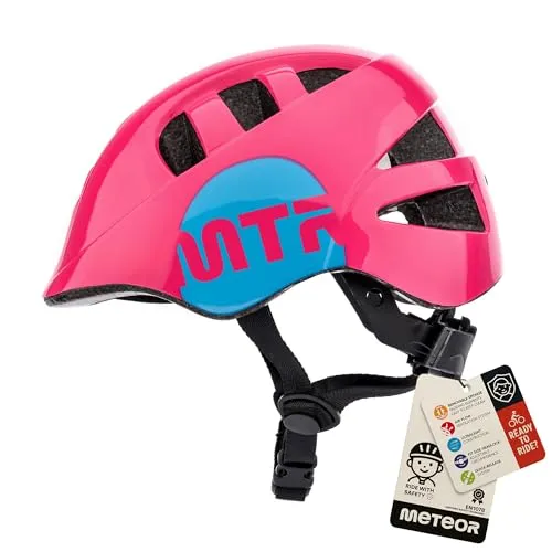 meteor® Kinder Bike Helmet Kinderfahrradhelm Sicherer Fahrradhelm Kinder Helm Roller-Helm Jungen Kinder-fahrradhelm für Mountainbike Inliner skaterhelm BMX fahradhelm Scooter