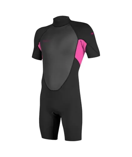 O'Neill Youth Reactor-2 2mm Back Zip S/S Spring Kinder Shorty Neoprenanzug - Flexibler Neoprenanzug für Kinder, ideal für Wassersport. Das weiche 2 mm Neopren bietet optimalen Tragekomfort und Schutz. Mit praktischem Back-Zip für einfaches An- und Ausziehen.
