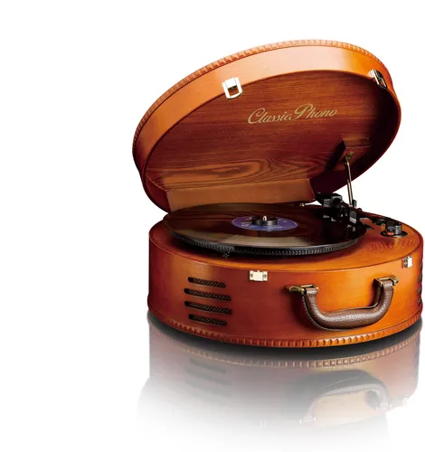 Classic Phono TT-34 in braun von Lenco
