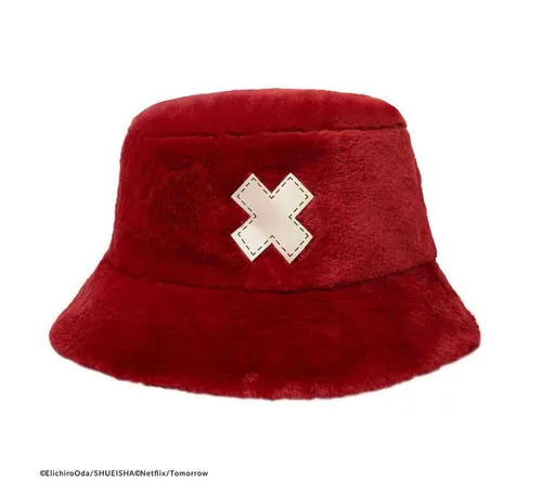 Cinereplicas One Piece – Fischerhut – Tony Tony Chopper - Stylischer Fischerhut für Fans von One Piece. Offizielles Lizenzprodukt mit einzigartigem Design, inspiriert von Choppers Kult-Hut. Ideal für Sommer und Cosplay, aus atmungsaktivem Material für hohen Tragekomfort.
