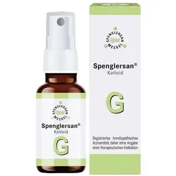 Spenglersan Kolloid G - Vielfältig einsetzbares Produkt aus der Reihe der Spenglersan-Kolloide, entwickelt zur Unterstützung der individuellen Therapie mit geprüfter Qualität.