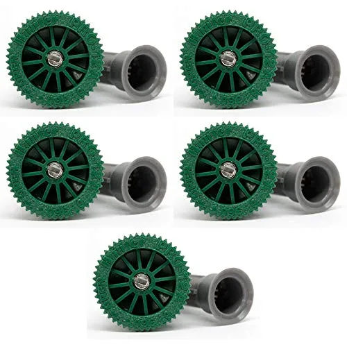 Düse für Bewässerungsdiffusor, Reichweite 3,70 m, Bewässerungswinkel, verstellbar von 0 bis 360 Grad, weiblich, kompatibel mit Hunter, Rain Bird, Irritrol, Kain, Signature, 5 Stück