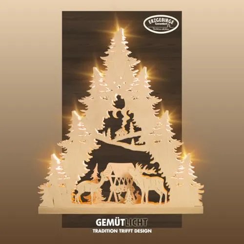 weigla Lichterspitze Erzgebirge in braun von Weigla