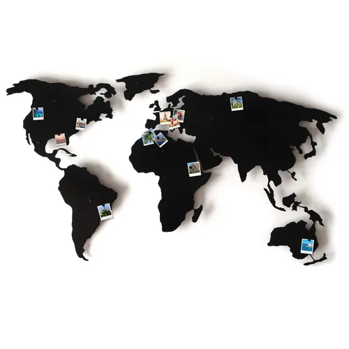 Decorizzly® 3D-Karten-Wanddekoration