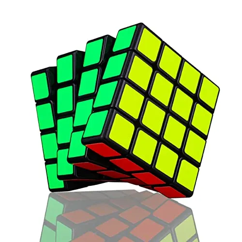 EACHHAHA 4x4 Zauberwürfel, Professioneller Speed Cube für Anfänger & Profis | Leichtgängige Drehung mit hoher Fehlertoleranz, ideal für Speedcubing, Wettkampftraining und als Geschenk für Puzzlefans
