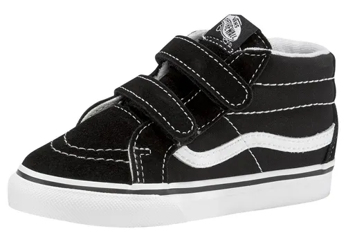 Vans TD SK8-Mid Reissue V Sneaker für Kleinkinder mit Klettverschluss - Sneaker für Kleinkinder, einfaches An- und Ausziehen dank verstellbarem Klettverschluss, atmungsaktives Obermaterial und rutschfeste Gummisohle für sichere Abenteuer.