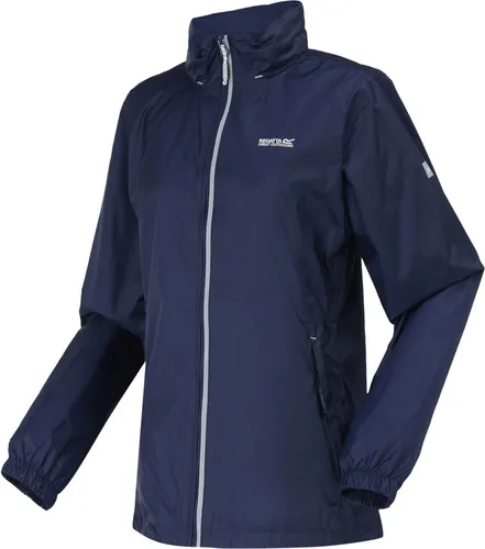 Regatta Corinne IV Regenjacke Damen Wasserdicht mit Kapuze, Farbe:Navy, Größe:48