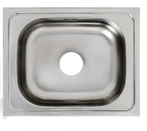 Design Edelstahl Einbauspüle 40x50 cm