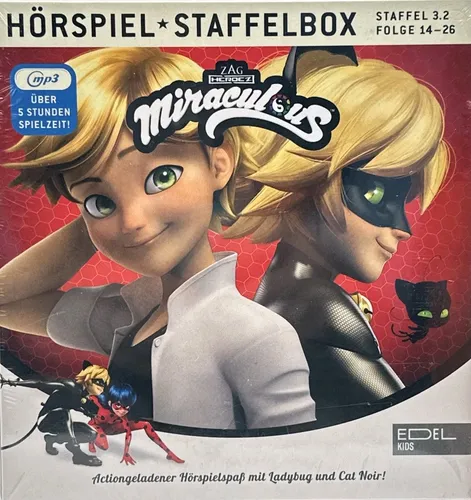 Miraculous Miraculous-Geschichten von Ladybug & Cat Noir-mp3 Staffelbox (CD)KC2