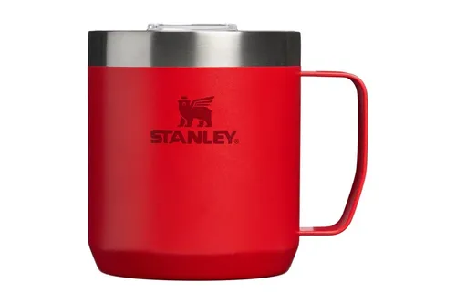Stanley 1913 Thermotasse 0,35 l – Robuster Camping Becher mit neuem Verschluss