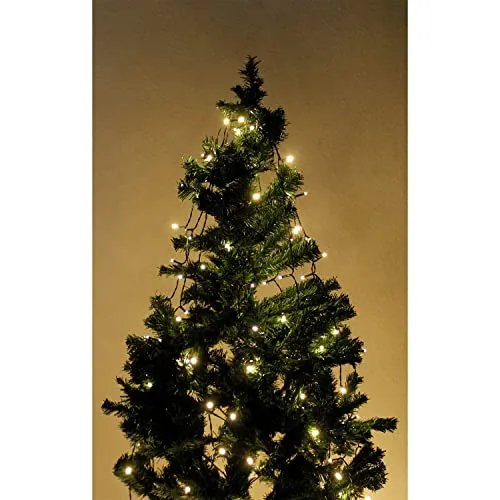 XL Lichterkette Octopus 176 LED's Baumkette Innen und Außen warmweiß Baumkette mit Timerfunktion 6/18h