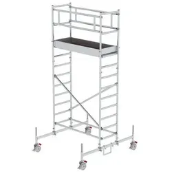 Rollgerüst 0,75 x 1,80m mit Fahrbalken von Günzburger