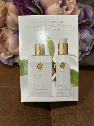 Rituals Royal Tea Kitchen Set Hand Wash 110ml +Hand Balm 85ml PRIVATE COLLECTION