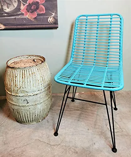 Vintagehaus Gartenstuhl Hacienda Vela in türkis von Vintagehaus