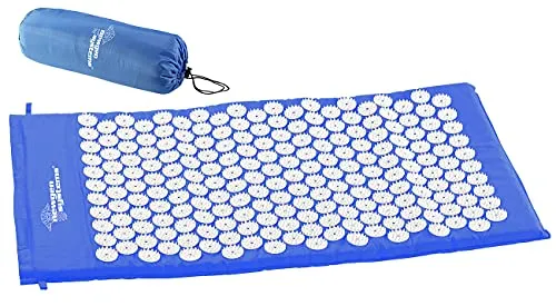 newgen medicals Akupunkturmatte: Große Entspannungsmatte mit 6930 Druckpunkten, 75 x 43 x 2 cm (Nadelreizmatte, Massagematte mit Noppen, Gesundheitsmatte)