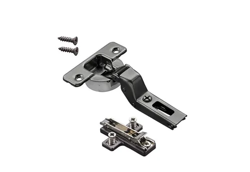 SO-TECH® Möbelbeschlag 2er Set Topfband T48 gedämpft geräuschlos (2 St), versch. Ausführungen, Onyxschwarz oder Titanium, Möbelscharnier