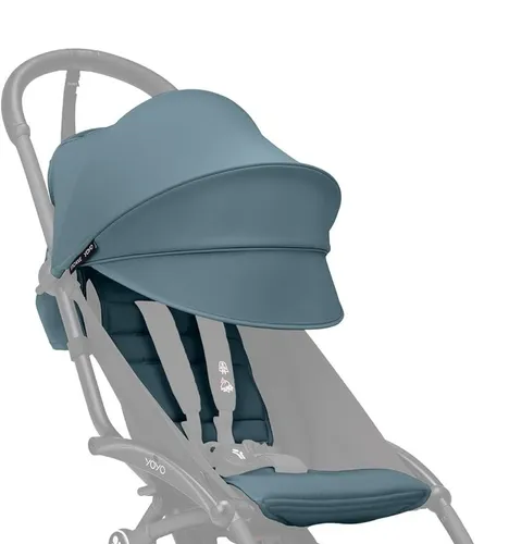 Stokke Kinderwagenaufsatz YOYO® 6+ Textilset - Kinderwagenaufsatz für YOYO³, mit verschließbarem Sichtfenster und schützender Sonnenabdeckung, individuell gestaltbar in trendigen Farben.