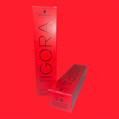 Schwarzkopf Igora Royal 7-0 Mittelblond Natur 60ml