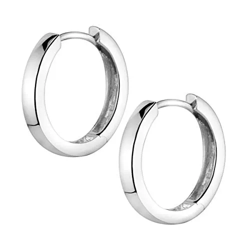 Materia Kleine Creolen Silber 925 von Materia by Matthias Wagner