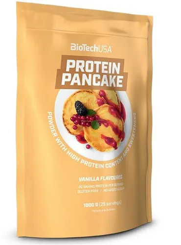 BioTech USA Protein Pancake Pulver, 1000 g Beutel, Vanilla von BioTechUSA