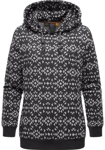 Ragwear Hoodie Cinda modischer Kapuzenpullover mit hohem Kragen