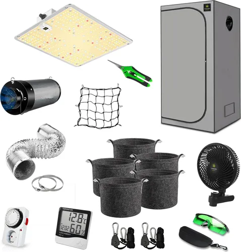Canna4Home GrowBox Komplettset 60 x 60 x 180 cm von Kreutz GmbH