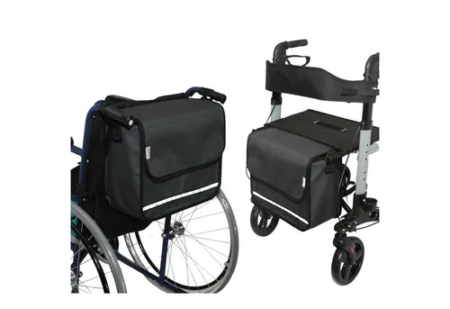 Seniori Rollator- und Rollstuhltasche in Grau