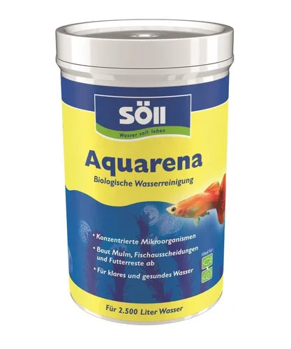 Söll Aquarena 250 g für 2.500 Liter Reichweite Biologische Wasserreinigung