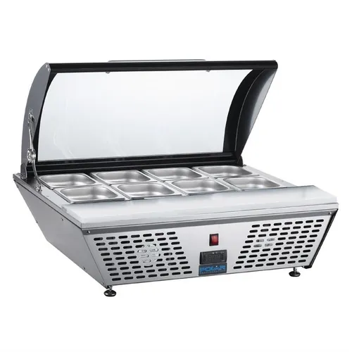 Gastronoble Polar G-Serie Tischkühlvitrine 4x GN 1/3