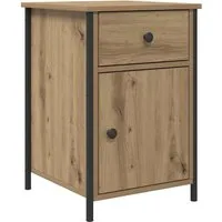 vidaXL Nachttisch aus Eichenholz 40x42x60 cm von vidaXL