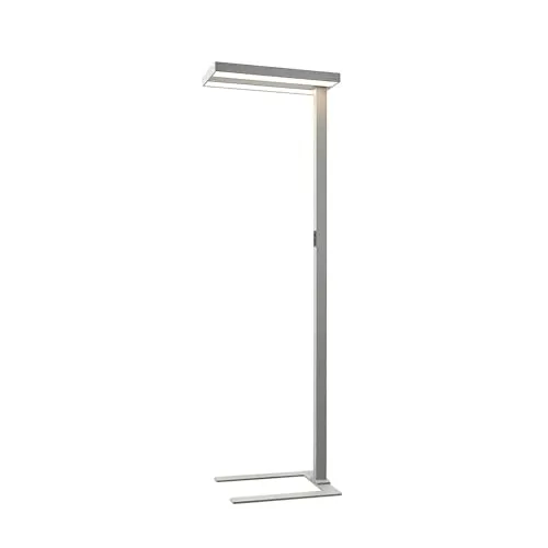 Arcchio LED Büro Stehlampe mit Bewegungsmelder - Standleuchte mit dimmbarer Funktion, Tageslichtsensor und energieeffizientem Design für optimale Beleuchtung im Büro oder Zuhause.