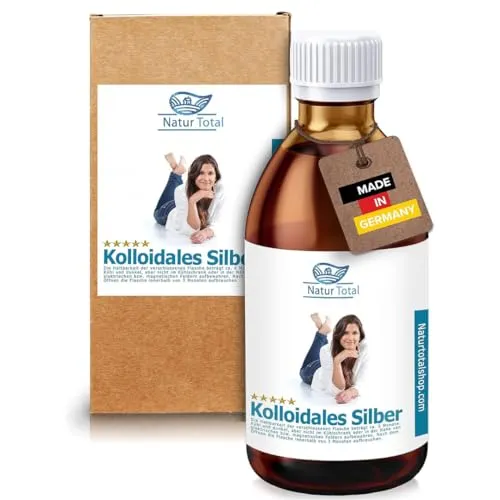 Natur Total Kolloidales Silber 100 PPM 1000 ml von Natur Total