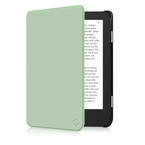 Fintie Hülle für Tolino Shine Color & Kobo Clara eReader - Ultradünn mit Auto Schlaf/Wach-Funktion - Hüllen für eBook-Reader, ultradünn und leicht mit Auto Schlaf/Wach-Funktion und sicherem Magnetverschluss für optimalen Schutz.